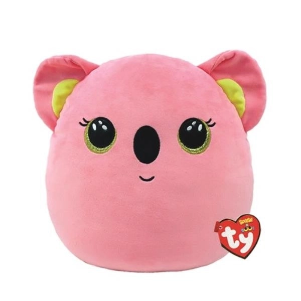 Pluszowa poduszka TY Koala Poppy różowa 22 cm