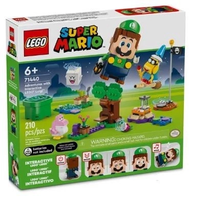 LEGO Super Mario 71440 Interaktywna Luigi i Przygoda