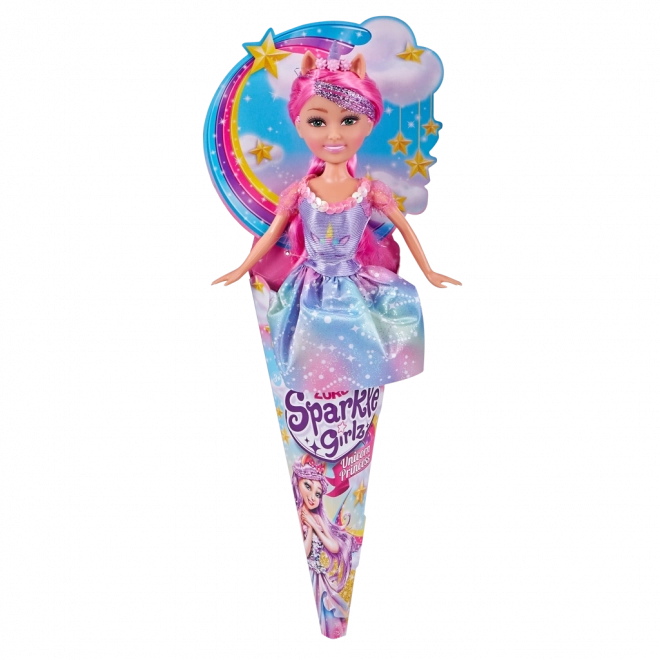 Wróżka jednorożec Sparkle Girlz w rożku
