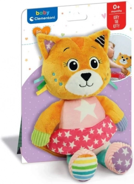 Pluszowy kotek Katka marki Clementoni Baby