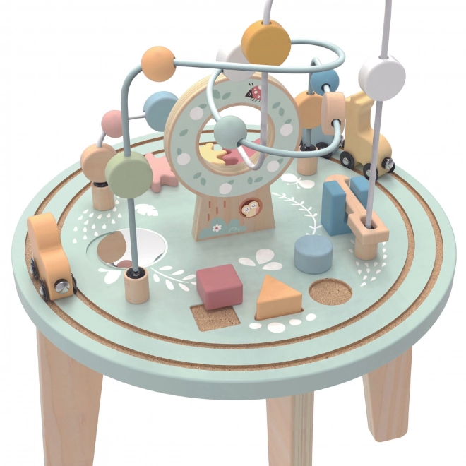 Drewniany stół Montessori z aktywnościami TOOKY TOY