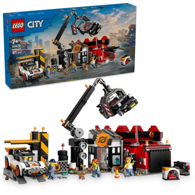 LEGOae City 60472 Złomowisko z samochodami