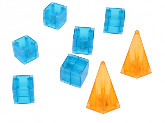 3D magnetyczne bloki Święcące magnetyczne bloki 64 sztuki ZA5240