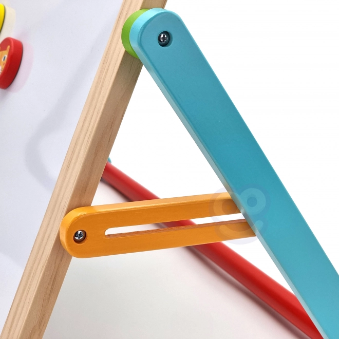 Dziecięca magnetyczna i kredowa tablica 2w1 Tooky Toy