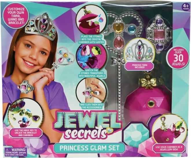 Biżuteria dla księżniczek z magiczną szkatułką