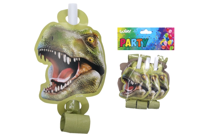 Imprezowe gwizdki Dino