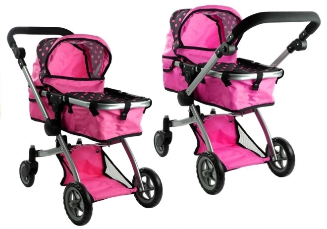 Wózek dla lalek Alice 2 w 1 Bouncer, wózek 2 w 1