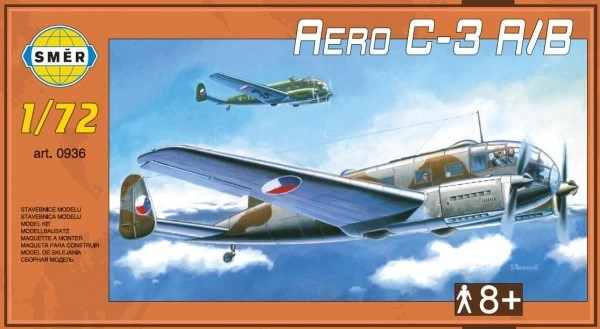 Model samolotu Aero C-3 A/B 1:72