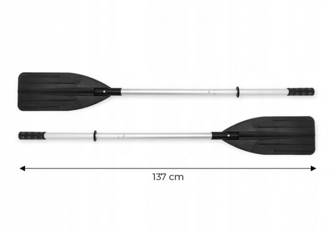 Składane wiosła, 137 cm, 2 szt.