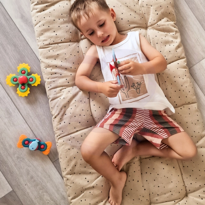 Woopie dziecięcy edukacyjny sensoryczny spiner 3w1 w kolorowym wykonaniu