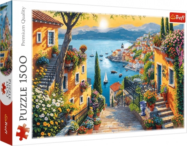 Puzzle 1500 elementów – Nadmorski widok TREFL