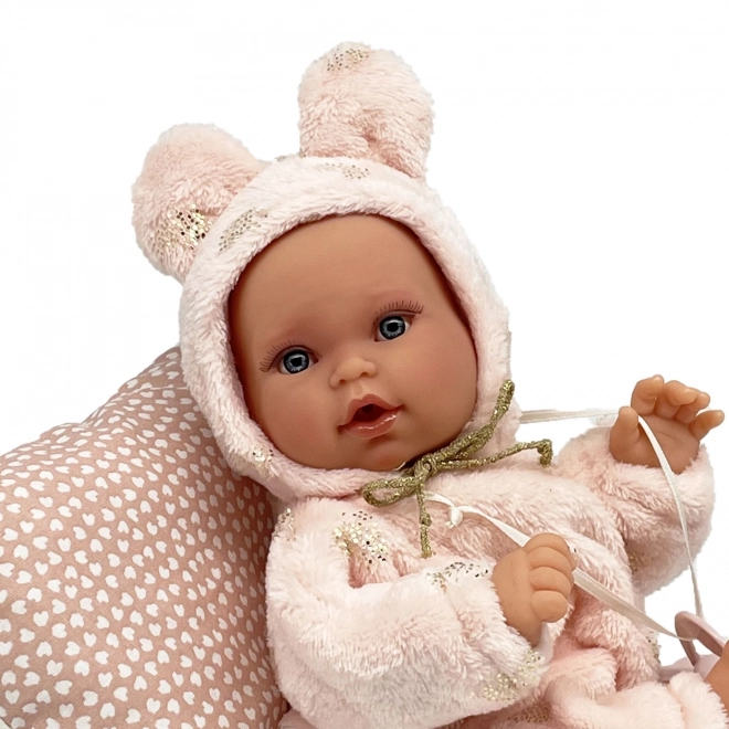 Antonio Juan 1136 KIKA - realistyczna lalka niemowlę ze specjalną funkcją ruchową i miękkim materiałowym ciałem - 27 cm