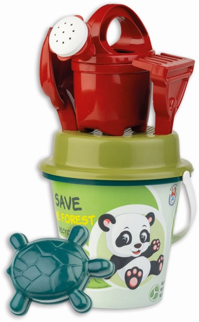 Androni zestaw do piasku z recyklingu z konewką