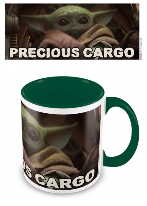 Kolorowy kubek Mandalorian Precious Cargo
