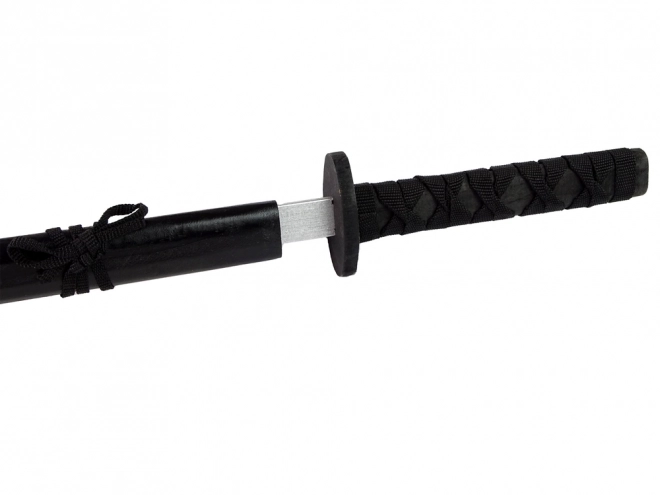 Drewniany czarny miecz dla rycerza 73 cm