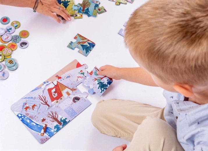 Duże i solidne elementy dla małych rączek