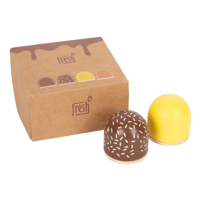 Small Foot drewniane czekoladowe pralinki Fresh