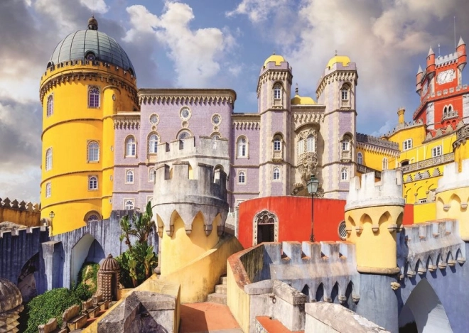 Ravensburger puzzle imponujące zamki i pałace: Pena, Portugalia – 1000 elementów