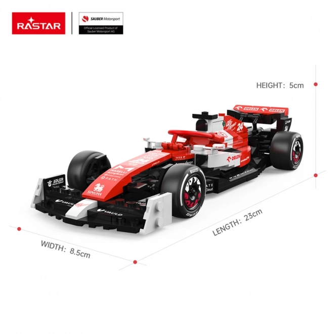 1: 24 Alfa Romeo F1 C42 340el. RASTAR poduszki