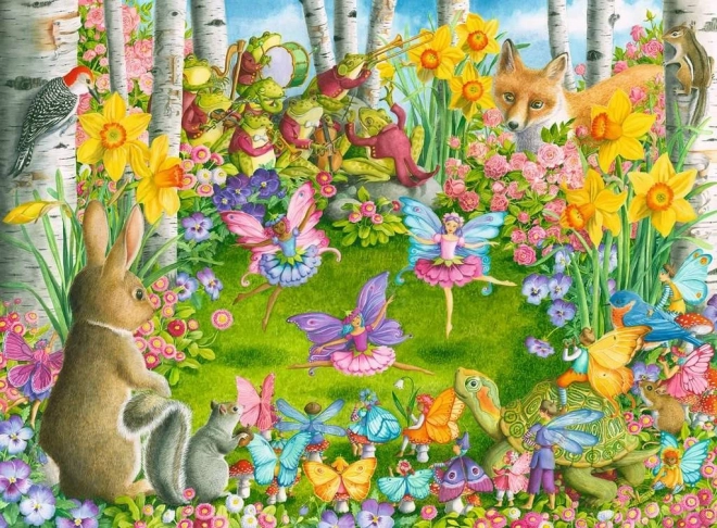 RAVENSBURGER Puzzle Balet wróżek XXL 100 elementów