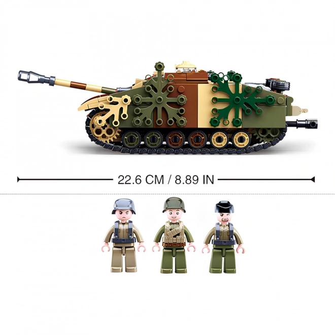 Sluban Army N38-B0858 Maskowany opancerzony czołg