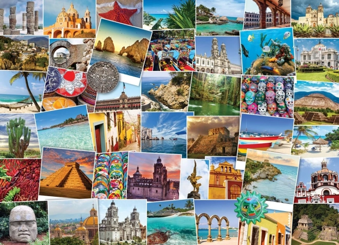 EUROGRAPHICS Puzzle Podróżnik - Meksyk 1000 elementów