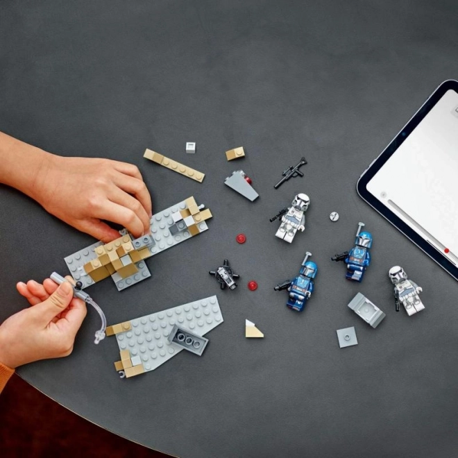 LEGO Star Wars 75373 Zestaw bitewny zasadzki na Mandalorze