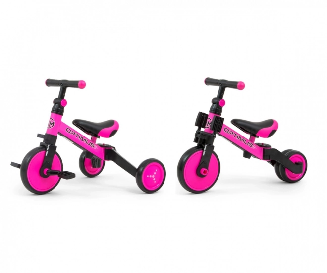 Rower 3 w 1 Optimus Pink