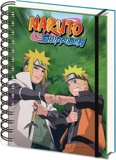 Notes na spirali A5 Naruto