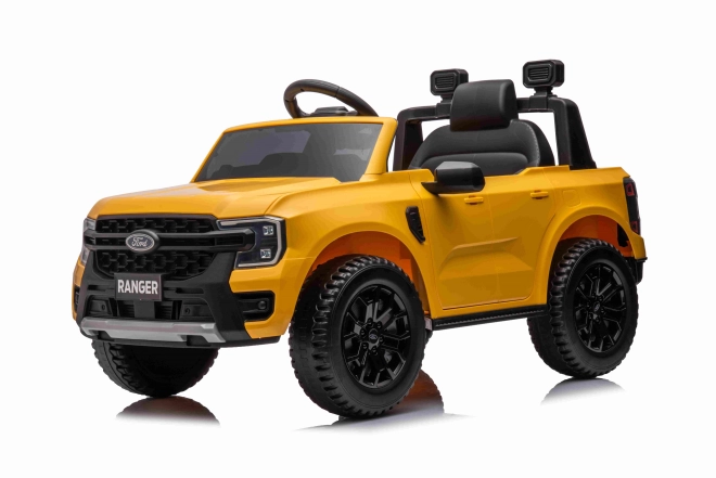 Dziecięcy elektryczny samochód Ford Ranger Lift żółty