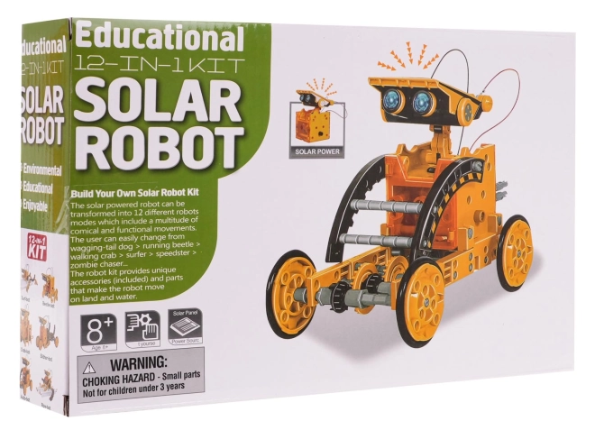 Klocki pojazdów solarnych 12w1 pomarańczowa – Pomarańczowy