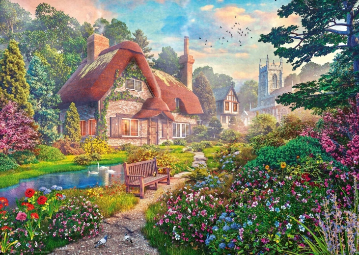 Ravensburger puzzle raj w sercu natury 1000 elementów