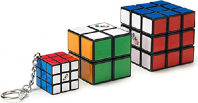 Zestaw kostek Rubika - 3x3, 2x2 i brelok