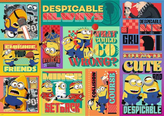Puzzle Gru, Dru i Minionki 4: Gru i Minionki 1000 elementów