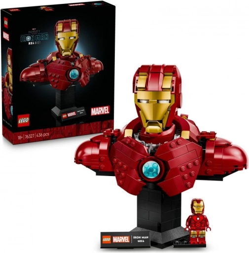 LEGO Marvel 76327 Popiersie Iron Mana MK4