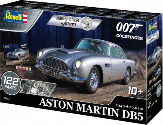 Zestaw upominkowy Aston Martin DB5 JAMES BOND 007 Goldfinger 1:24