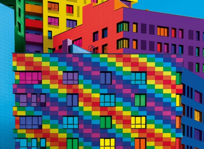 Puzzle ColorBoom kwadraty 500 elementów