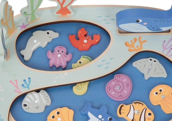 Zabawka wędkarska Tooky Toy Montessori