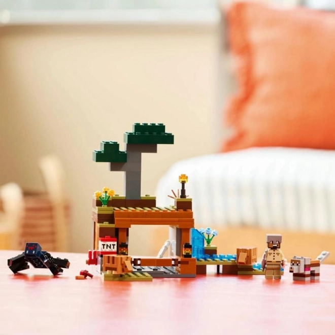 Lego Minecraft Ekspedycja do opancerzonej kopalni