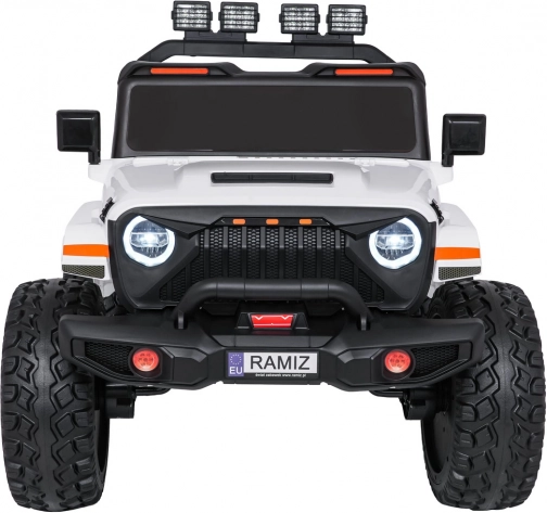 Dziecięcy elektryczny samochodzik Extreme Sport 4x4, biały