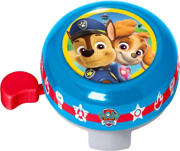 Dzwonek rowerowy dla dzieci z motywem Psi Patrol