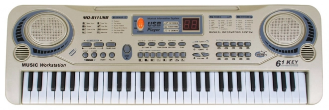 W pełni wyposażony instrument klawiszowy