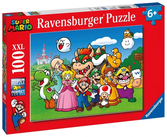 Puzzle 100 elementów XXL Super Mario