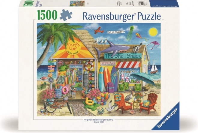 Puzzle Ravensburger stoisko surferskie 1500 elementów