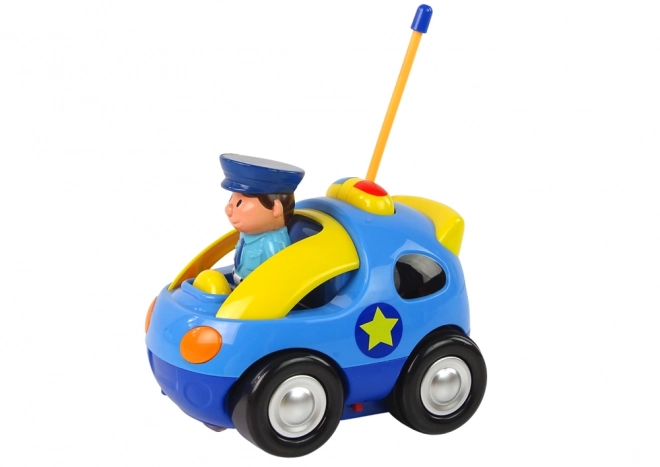 Dziecięcy samochód Policji Zdalnie sterowane R/C Światła Dźwięk