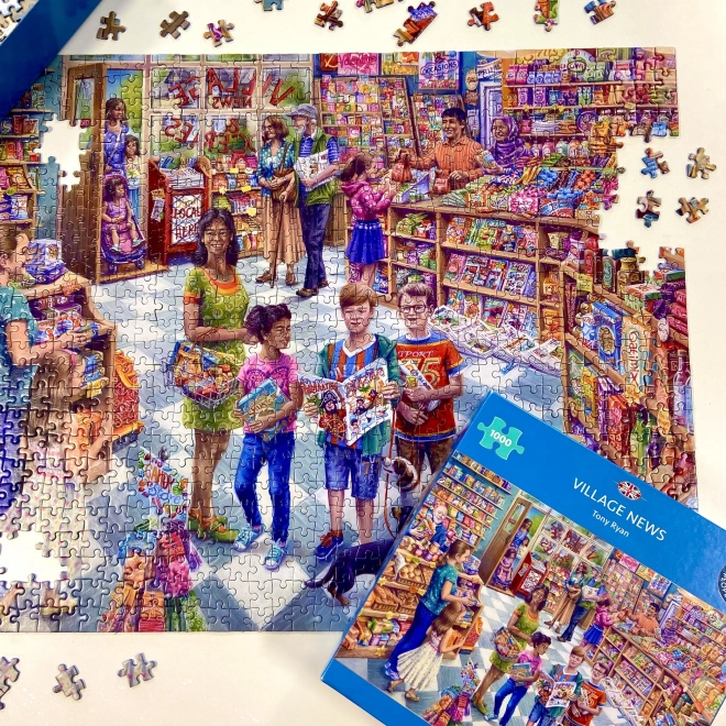 GIBSONS Puzzle Wieści z wioski 1000 elementów
