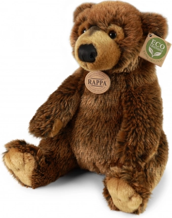 Rappa pluszowy miś brązowy 24 cm eco-friendly
