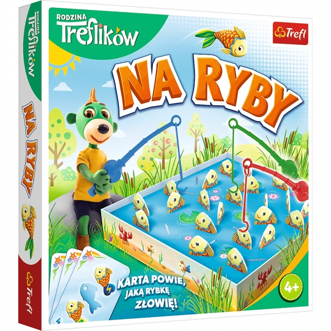 Na ryby z RODZINĄ TREFLIKÓW – rodzinna gra zręcznościowa dla dzieci od 4 lat
