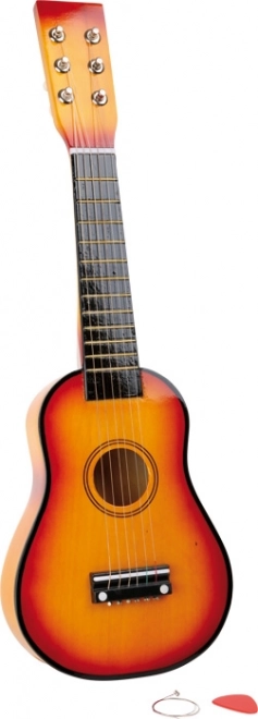 Mała Brązowa Gitara Dziecięca Small Foot