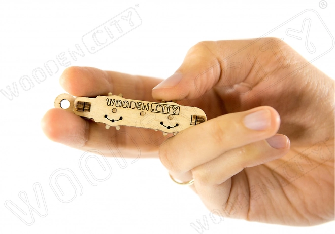 3D puzzle Środki transportu - Wooden City mini zestaw